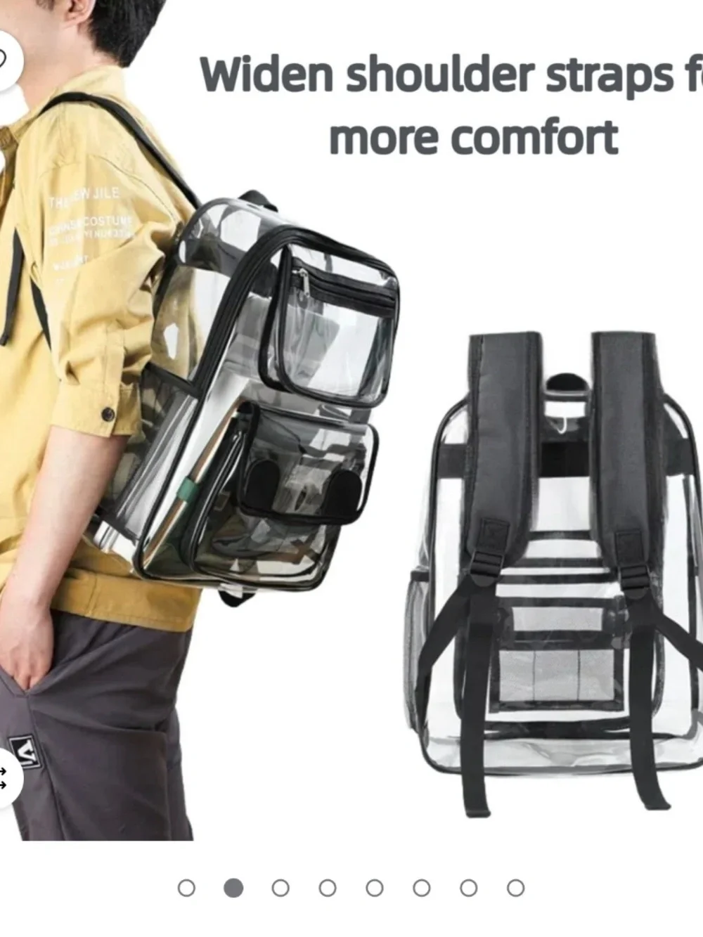 Translink clear backpack middle school
